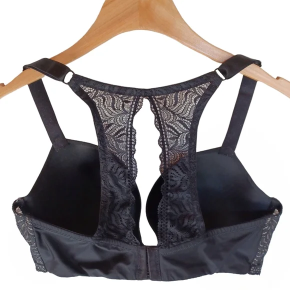 🍀HP🍀Paramour Size 38D Carolina Seamless Plunge Racerback Bra - Picture 5 of 10